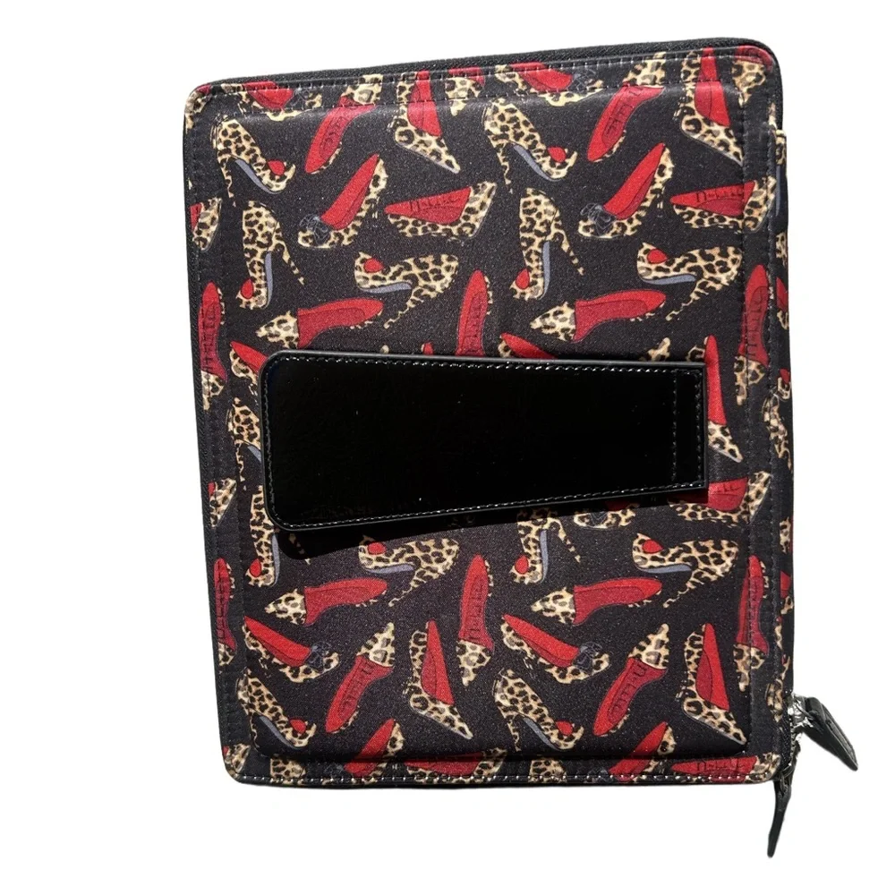 Nicole by Nicole Miller Tablet Case - Red & Leopard High Heel Tablet case